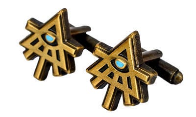 Warhammer 40,000 Cufflinks Aeldari Pins & Brooches