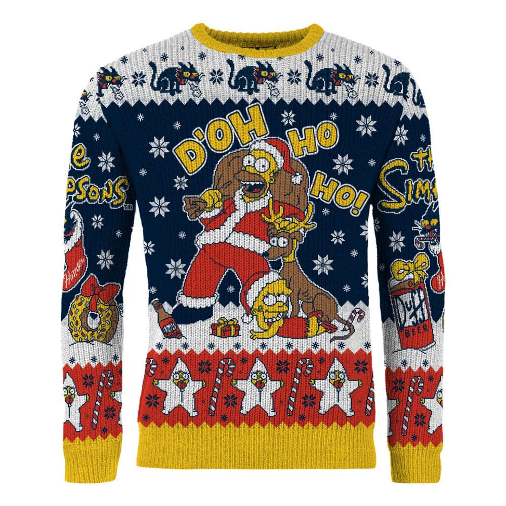 Simpsons Christmas Sweater D’oh Ho Ho! Sweaters