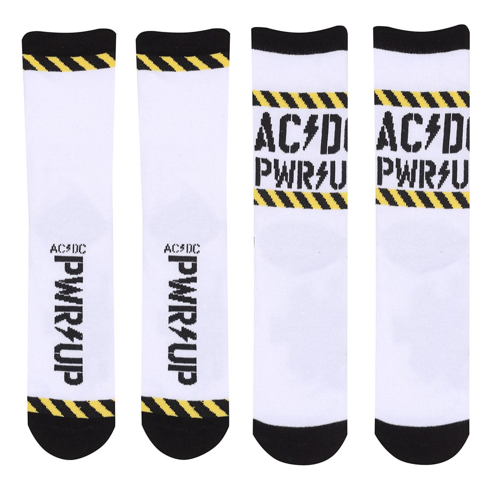 AC/DC Socks Power Up S-M Footwear