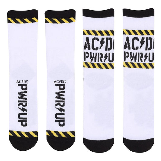 AC/DC Socks Power Up S-M Footwear