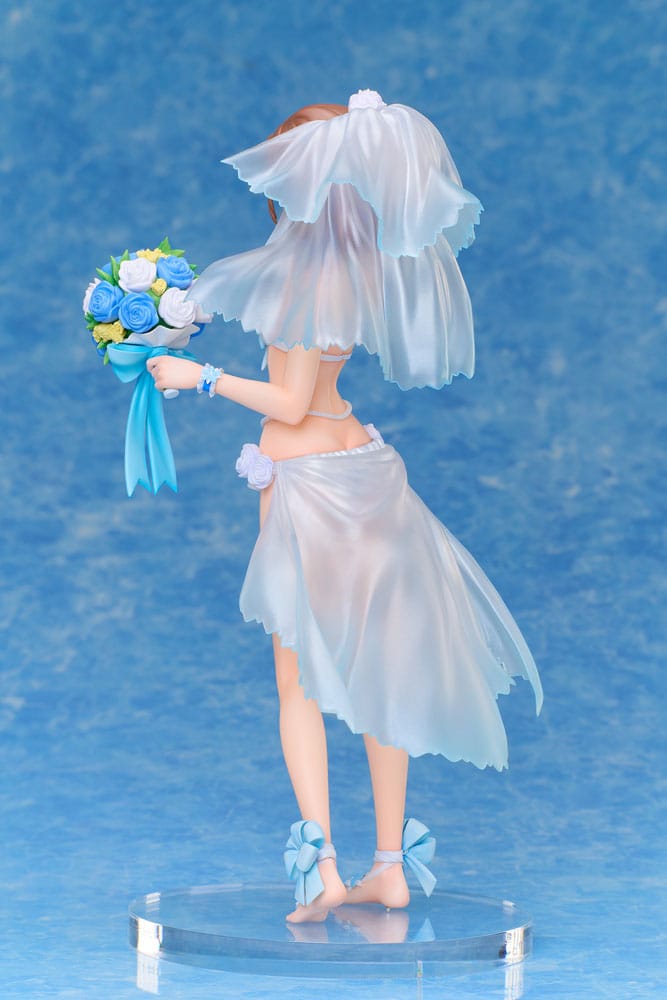 A Certain Scientific Railgun T PVC Statue 1/7 Mikoto Misaka Wedding Swimsuit Ver. 25 cm Statues