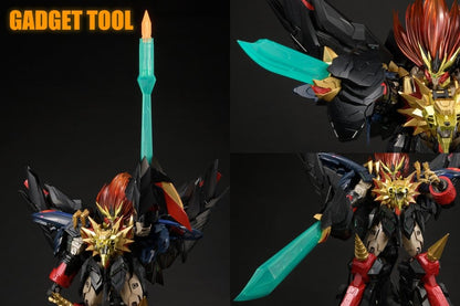 The King of Braves GaoGaiGar Amakuni Kizin Model Kit Genesic GaoGaiGar 30 cm
