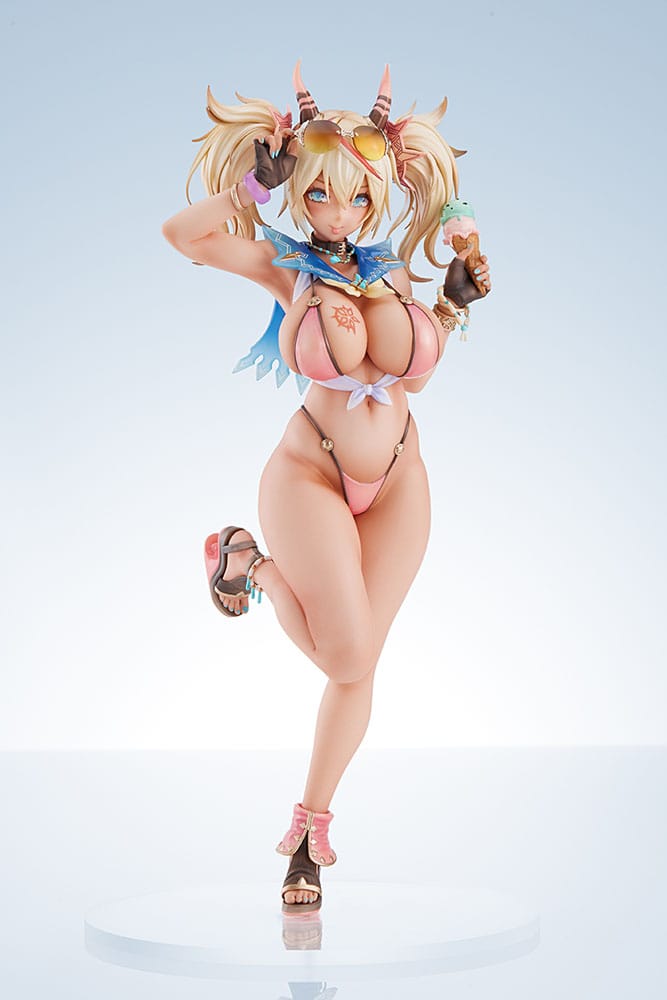 Idola Phantasy Star Saga PVC Statue 1/7 Summer Innocent Gene Chaos 27 cm Statues