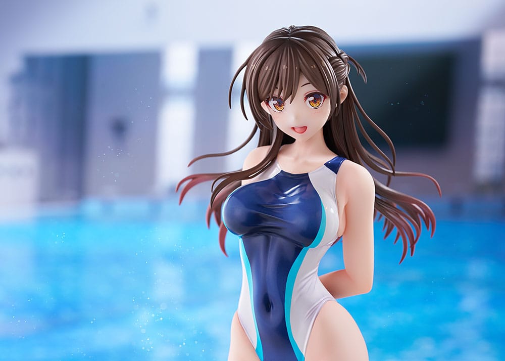 Rent-a-Girlfriend PVC Statue 1/7 Chizuru Mizuhara Light Blue Line Swimwear Ver. 25 cm