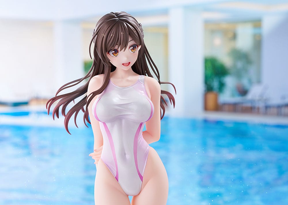 Rent-a-Girlfriend PVC Statue 1/7 Chizuru Mizuhara Pink Line Swimwear Ver. 25 cm