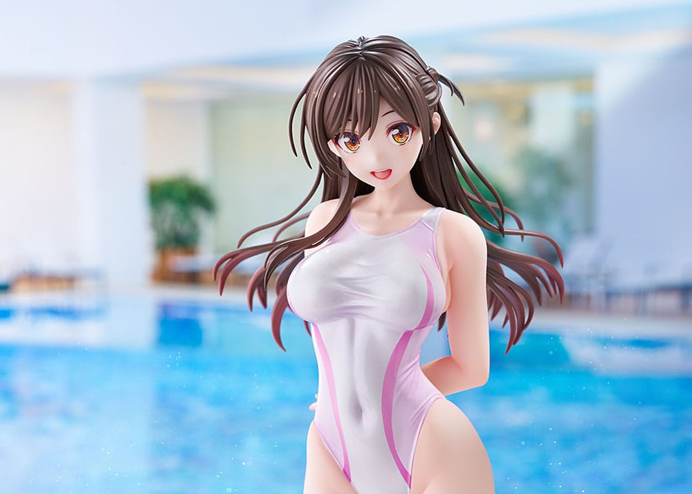 Rent-a-Girlfriend PVC Statue 1/7 Chizuru Mizuhara Pink Line Swimwear Ver. 25 cm Statues