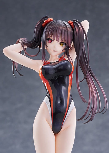 Date A Live Swimsuit Silhouette PVC Figure 1/7 Kurumi Tokisaki Swimwear Ver. 24 cm