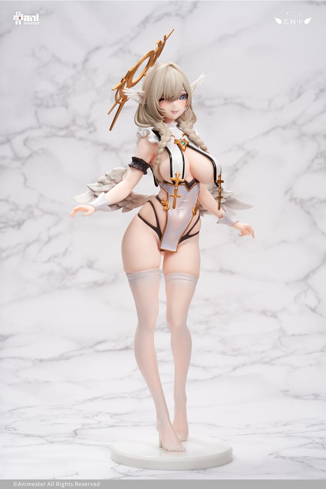 Original Character Statue 1/6 Sheng Wan Jiao Zhu Cheshire 29 cm