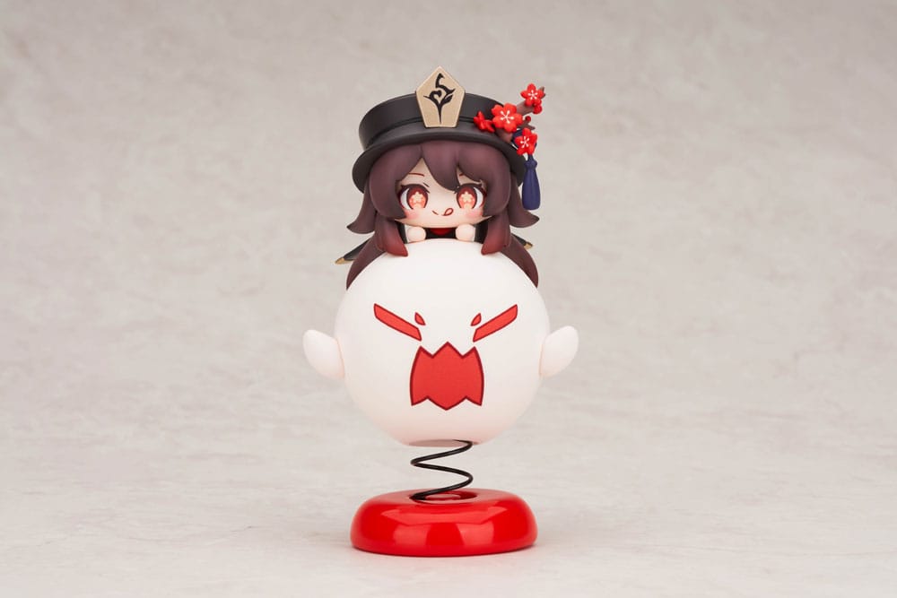 Genshin Impact PVC Statue Hu Tao Chibi Chara Yurayura Stand Ver. (re-run) 10 cm Statues