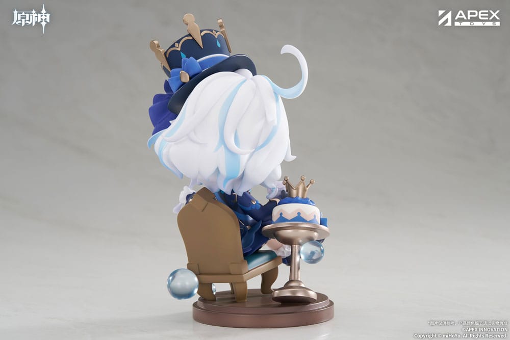 Genshin Impact PVC Statue Furina Amai Gogo no Sanbika Chibi Chara Ver. 13 cm