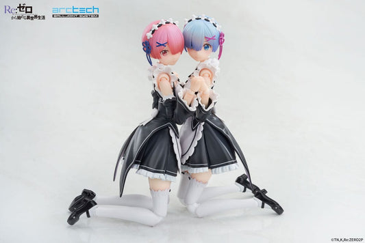 Re:Zero Starting Life in Another World Arctech Posable Series Action Figures 2-Pack 1/8 Rem & Ram 20 cm