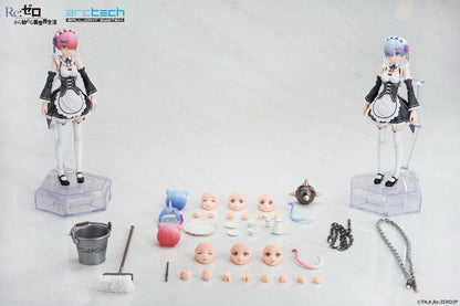 Re:Zero Starting Life in Another World Arctech Posable Series Action Figures 2-Pack 1/8 Rem & Ram 20 cm
