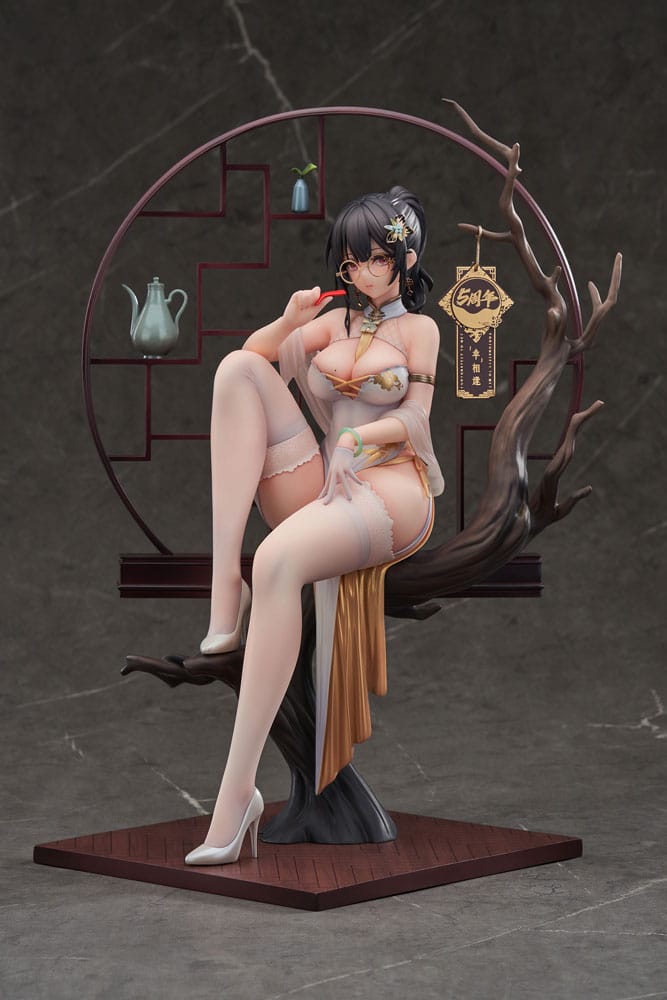Original Character PVC Statue 1/7 Xiami China Dress Step On Snow Ver. 26 cm Statues