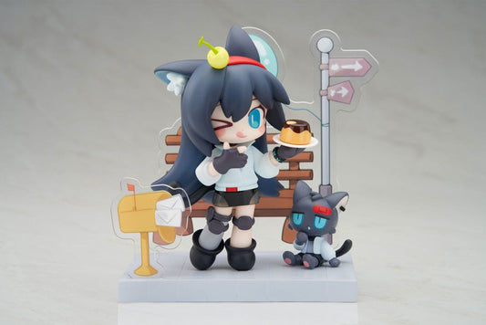 Arknights PVC Statue Dessert Time Series Q-figure Blaze 11 cm Statues
