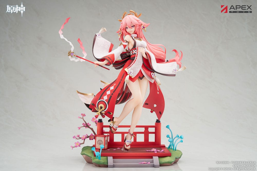 Genshin Impact PVC Statue 1/7 Yae Miko Astute Amusement Ver. 28 cm Statues