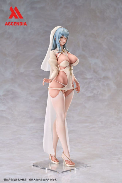 Original Character PVC Statues 2-Pack 1/6 Lily Nun & Emily Nurse Illustration by Chowbie 26 cm