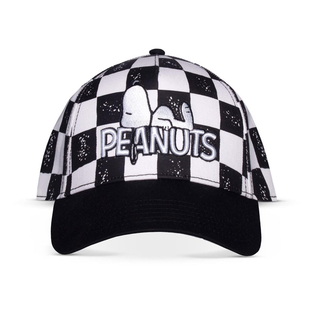 Peanuts Baseball Cap Checkerboard Logo