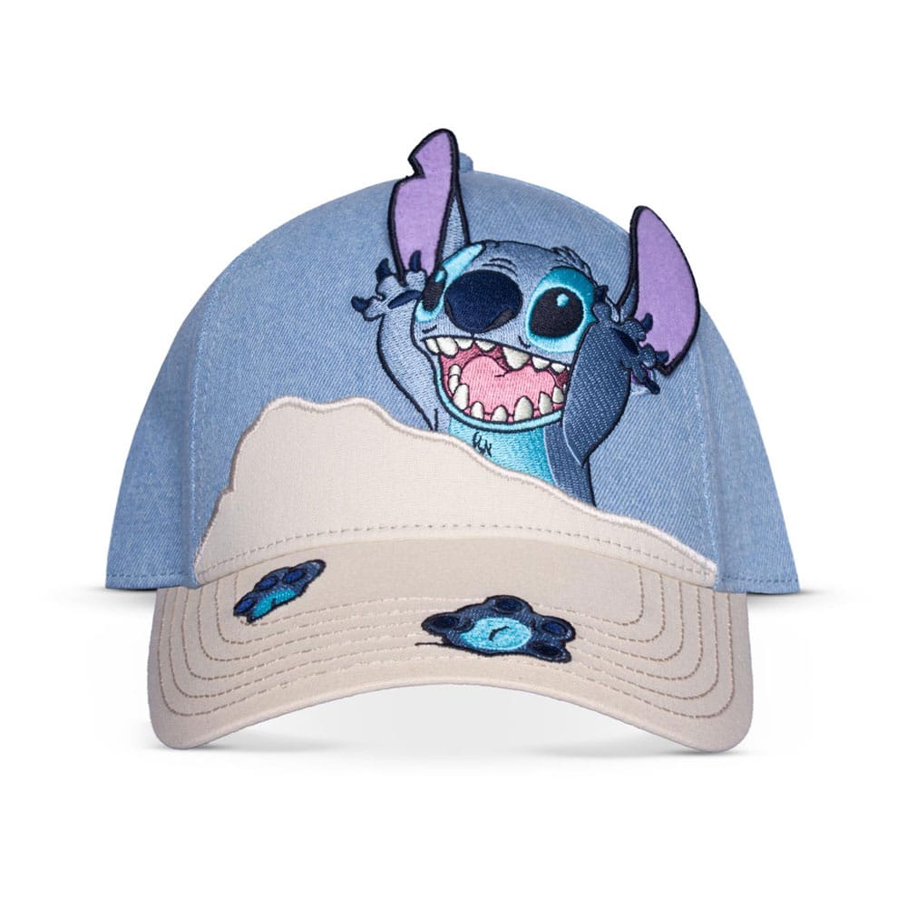 Lilo & Stitch Curved Bill Cap Beach Day Stitch Beanies & Caps