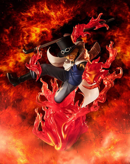One Piece Figuarts ZERO Extra Battle PVC Statue Sabo Fire Fist Rook Check 19 cm Statues