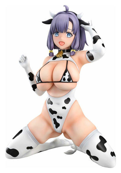 Nukitashi The Animation PVC Statue 1/5 Misaki Hotori Cow print costume 22 cm
