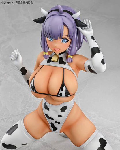 Nukitashi The Animation PVC Statue 1/5 Misaki Hotori Cow print costume Tanned Ver. 22 cm