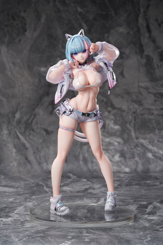Original Character PVC Statue 1/6 Kin Mirai Nekomata Miu DX Ver. 26 cm Statues