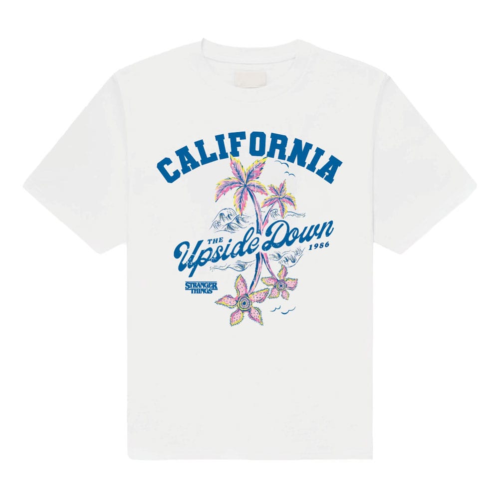 Stranger Things T-Shirt California Upside Down Size XL