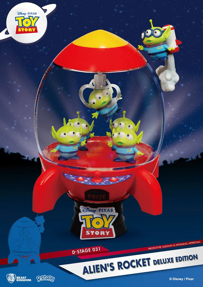 Toy Story D-Stage PVC Diorama Alien’s Rocket Deluxe Edition 15 cm Dioramas