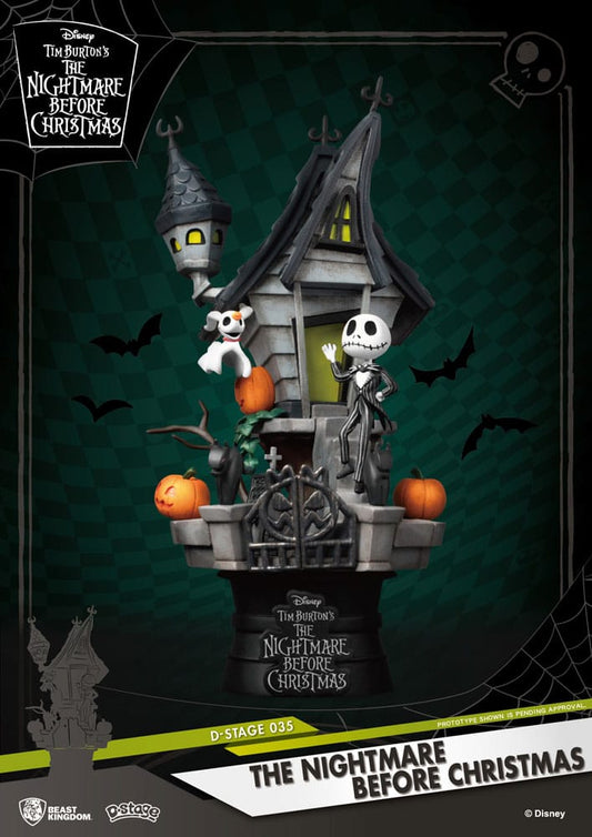 Nightmare before Christmas D-Stage PVC Diorama Jack’s Haunted House 15 cm Dioramas