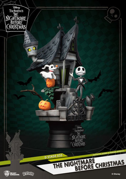 Nightmare before Christmas D-Stage PVC Diorama Jack's Haunted House 15 cm