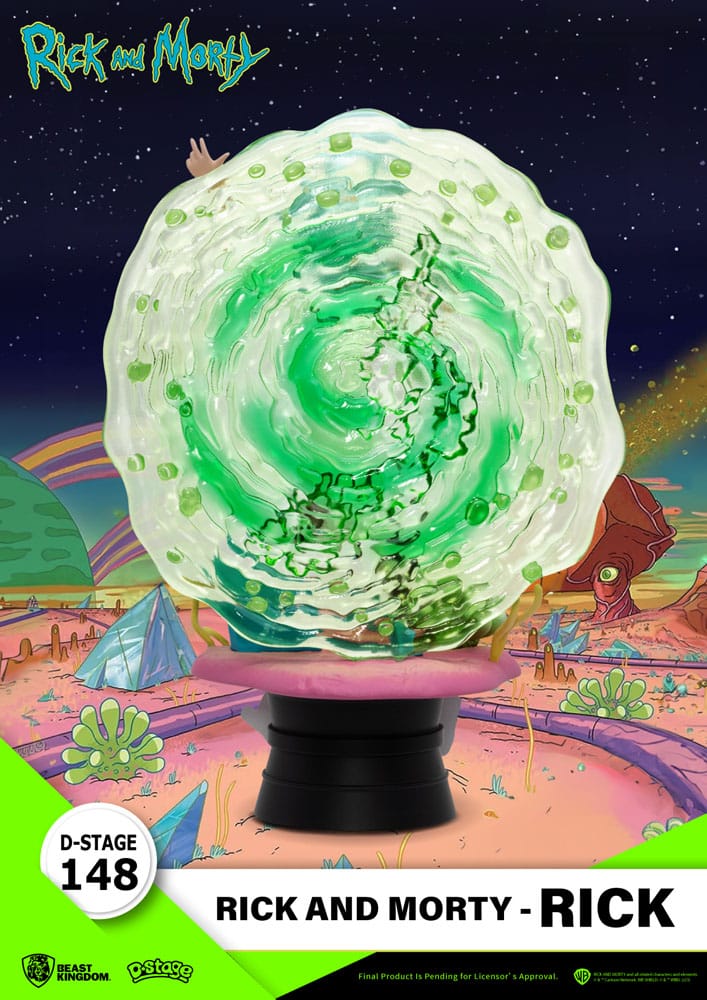 Rick & Morty D-Stage PVC Diorama Rick 14 cm Dioramas