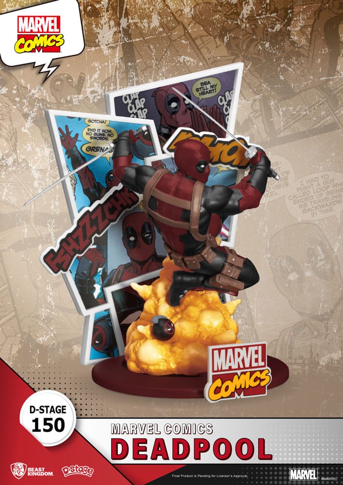 Marvel D-Stage PVC Diorama Deadpool 16 cm Dioramas