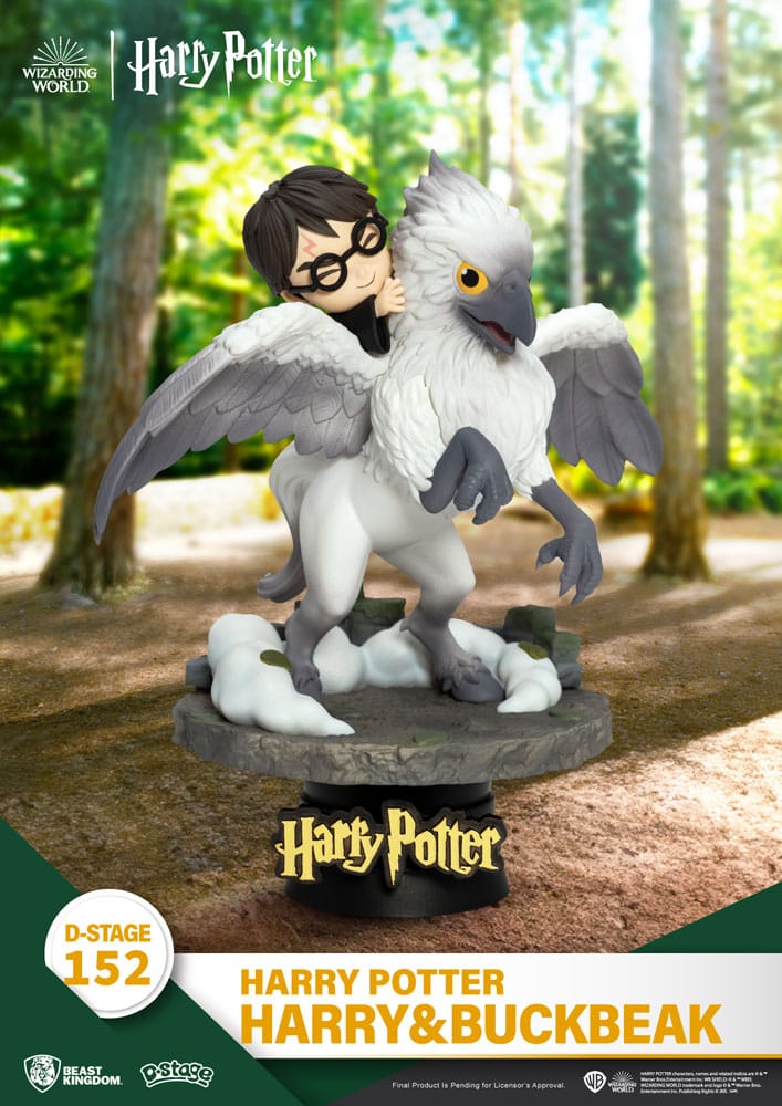 Harry Potter D-Stage PVC Diorama Harry & Buckbeak 16 cm Dioramas