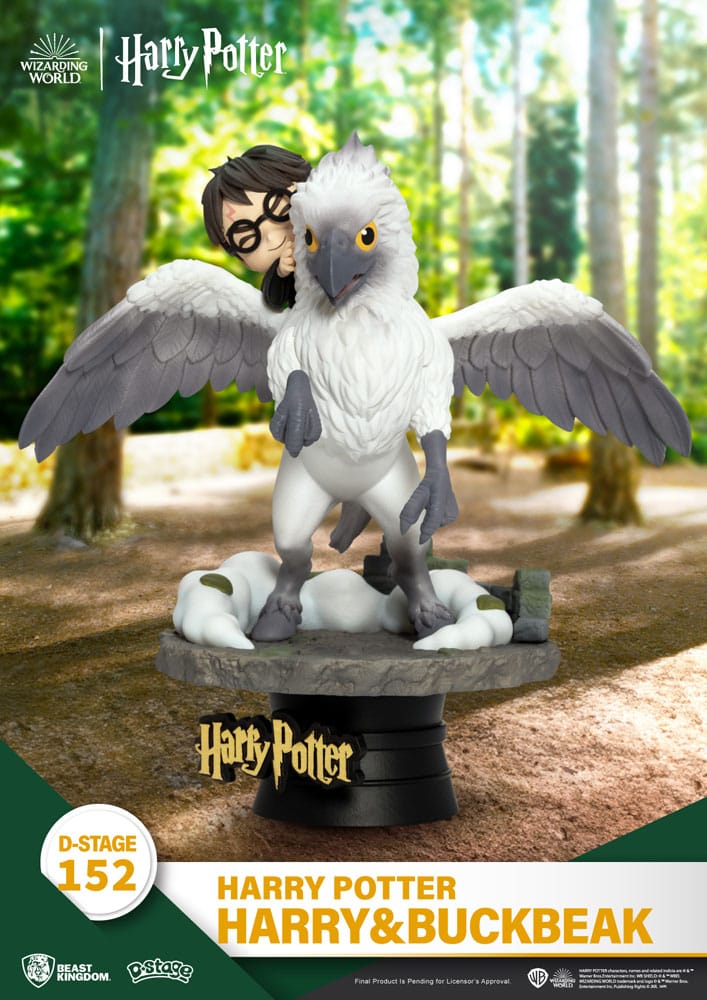 Harry Potter D-Stage PVC Diorama Harry & Buckbeak 16 cm Dioramas