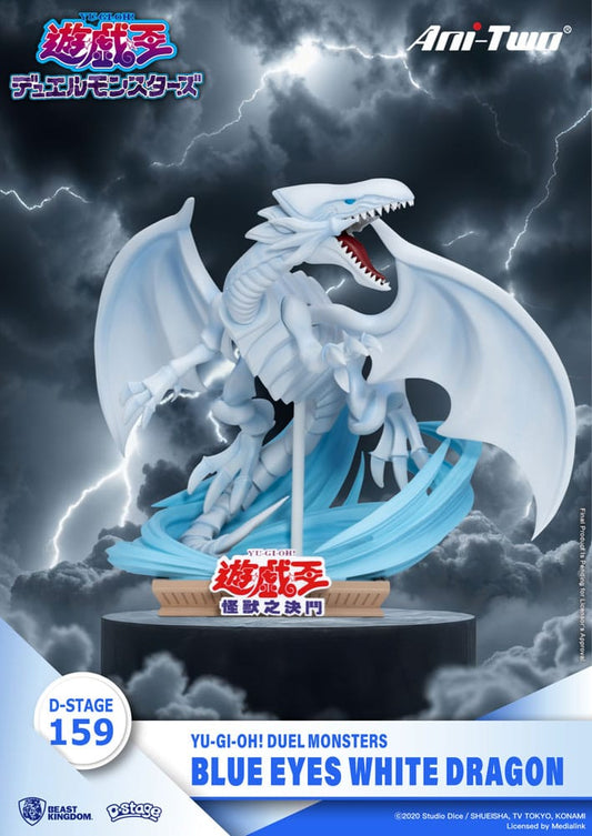 Yu-Gi-Oh! Duel Monsters D-Stage PVC Diorama Blue Eyes White Dragon 15 cm