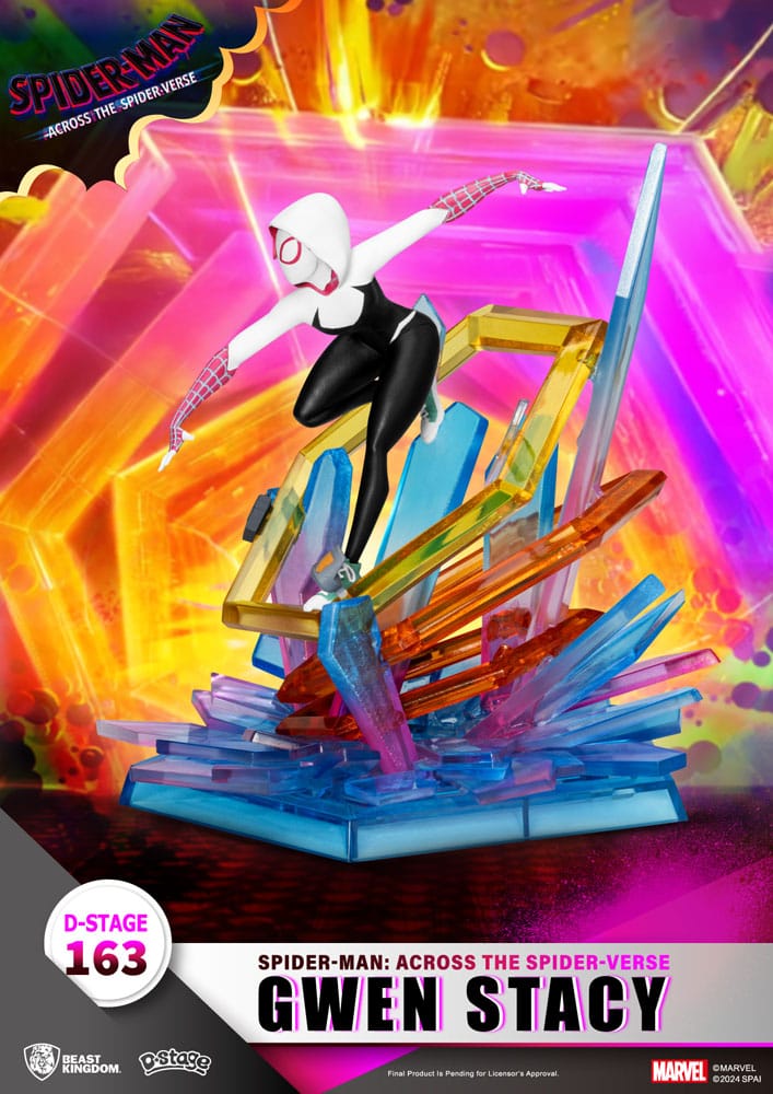Marvel D-Stage PVC Diorama Spider-Man: Across the Spider-Verse Gwen Stacy 15 cm Dioramas