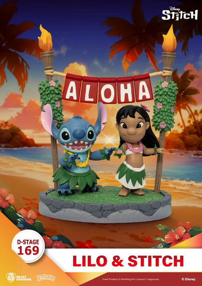 Lilo & Stitch D-Stage PVC Diorama Lilo & Stitch 16 cm Dioramas