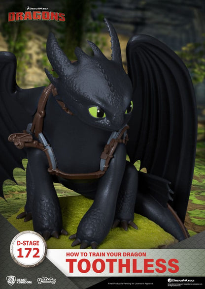 How To Train Your Dragon D-Stage PVC Diorama toothless Statue 14 cm Statues