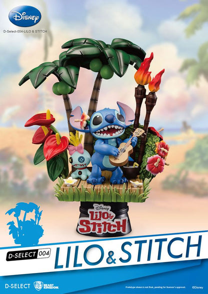 Disney D-Stage PVC Diorama Stitch 14 cm Dioramas
