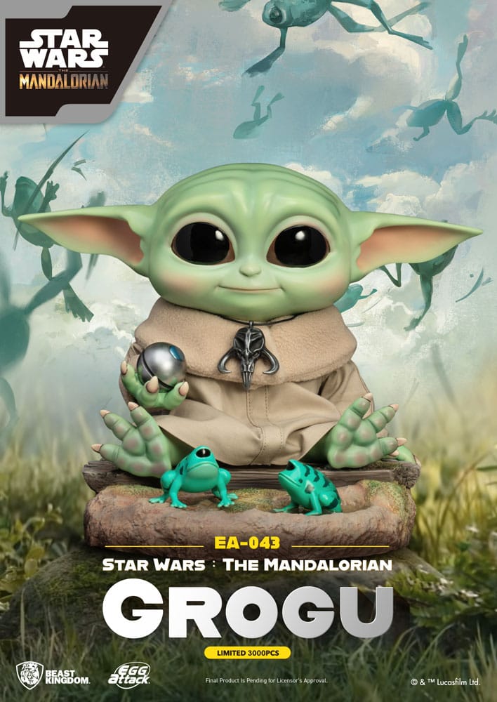 Star Wars: The Mandalorian Egg Attack Statue Grogu 18 cm Statues