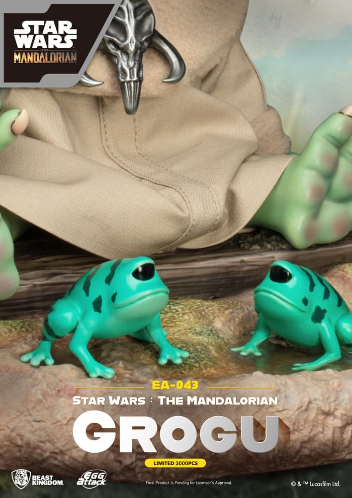 Star Wars: The Mandalorian Egg Attack Statue Grogu 18 cm Statues