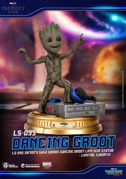 Guardians of the Galaxy 2 Life-Size Statue Dancing Groot heo EU Exclusive 32 cm Lifesize statues