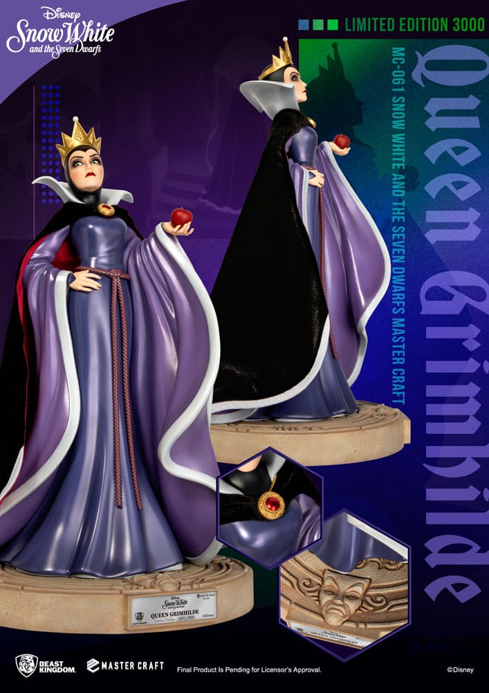 Disney Snow White and the Seven Dwarfs Master Craft Statue Queen Grimhilde 41 cm Statues
