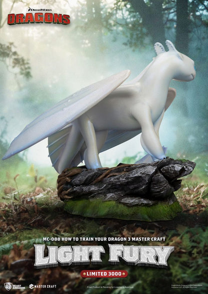 How To Train Your Dragon 3 Master Craft Statue Light Fury 29 cm Statues