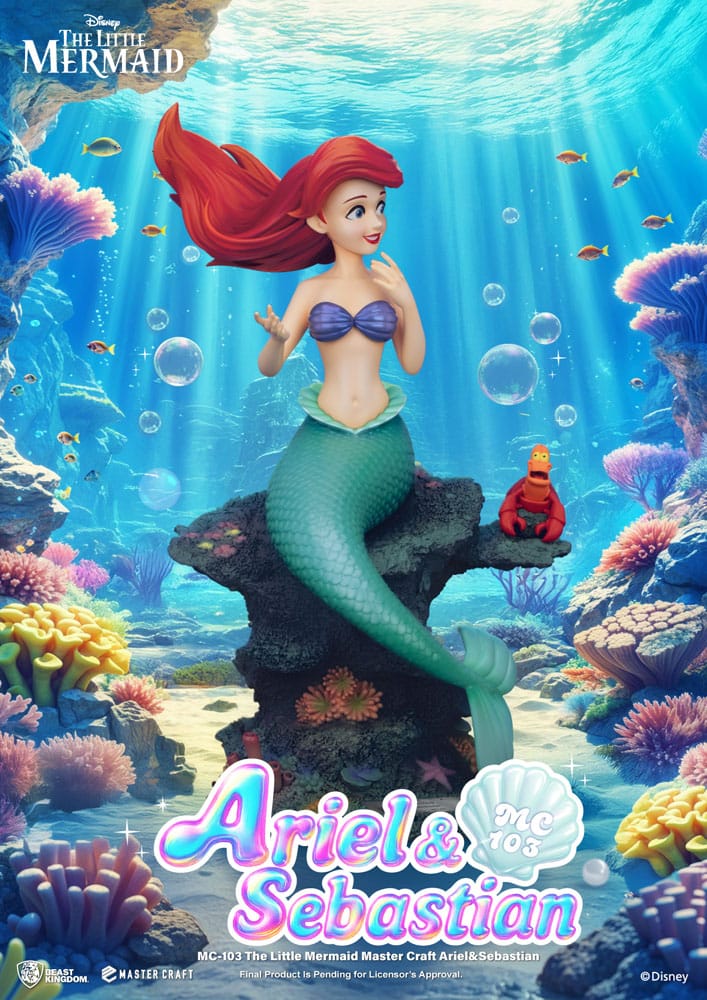 The Little Mermaid Master Craft Statue 42 cm