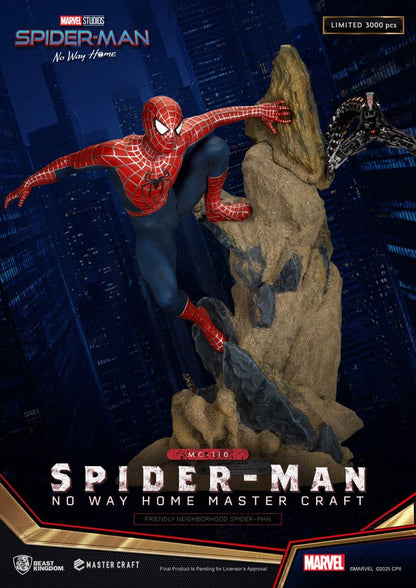 Spider-Man: No Way Home Master Craft Statue Friendly Neighborhood Spider-Man 36 cm