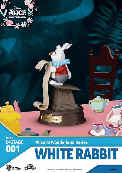 Alice in Wonderland Mini Diorama Stage Statues 6-pack 10 cm