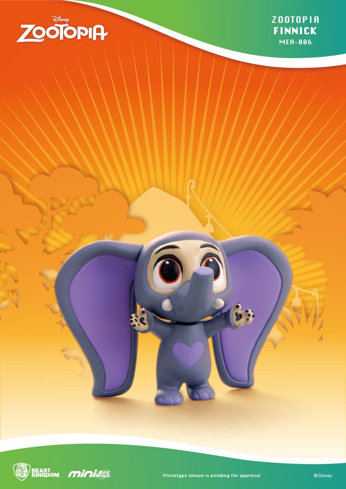 Zootopia Mini Egg Attack Blind Box Figures Series 10 cm Assortment (6)