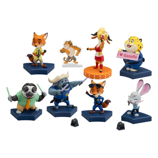 Zootopia Mini Egg Attack Blind Box Figures Concert Series 8 cm Assortment (6) Action toys