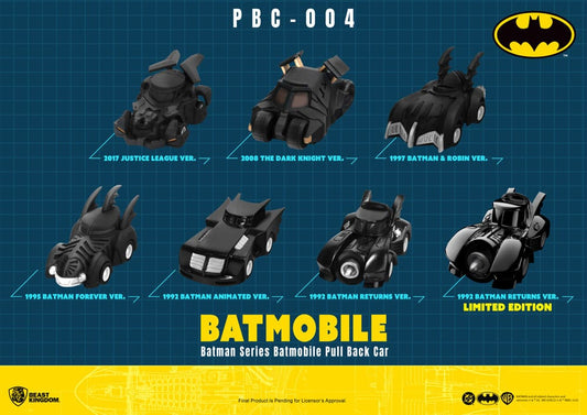 Batman Pull Back Cars Blind Box 6-Pack Action toys,Blind Boxes